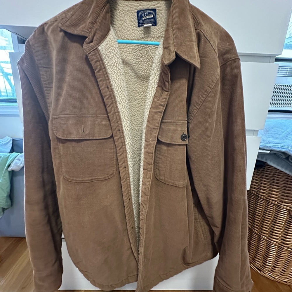 Men's J. Crew Brown Corduroy Jacket